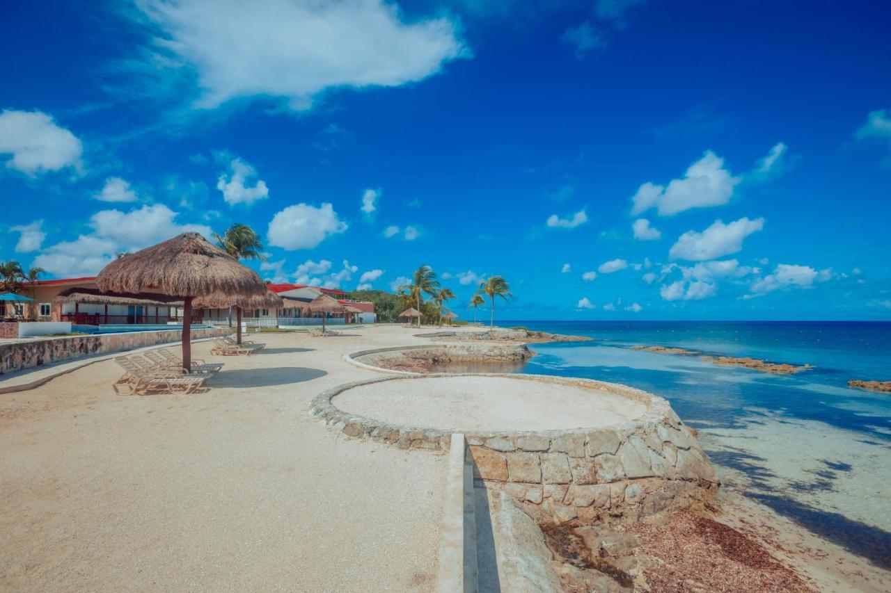The Queen Of Cozumel Beach House -Luxury Beachfront Villa- Million Dollars View Exterior photo