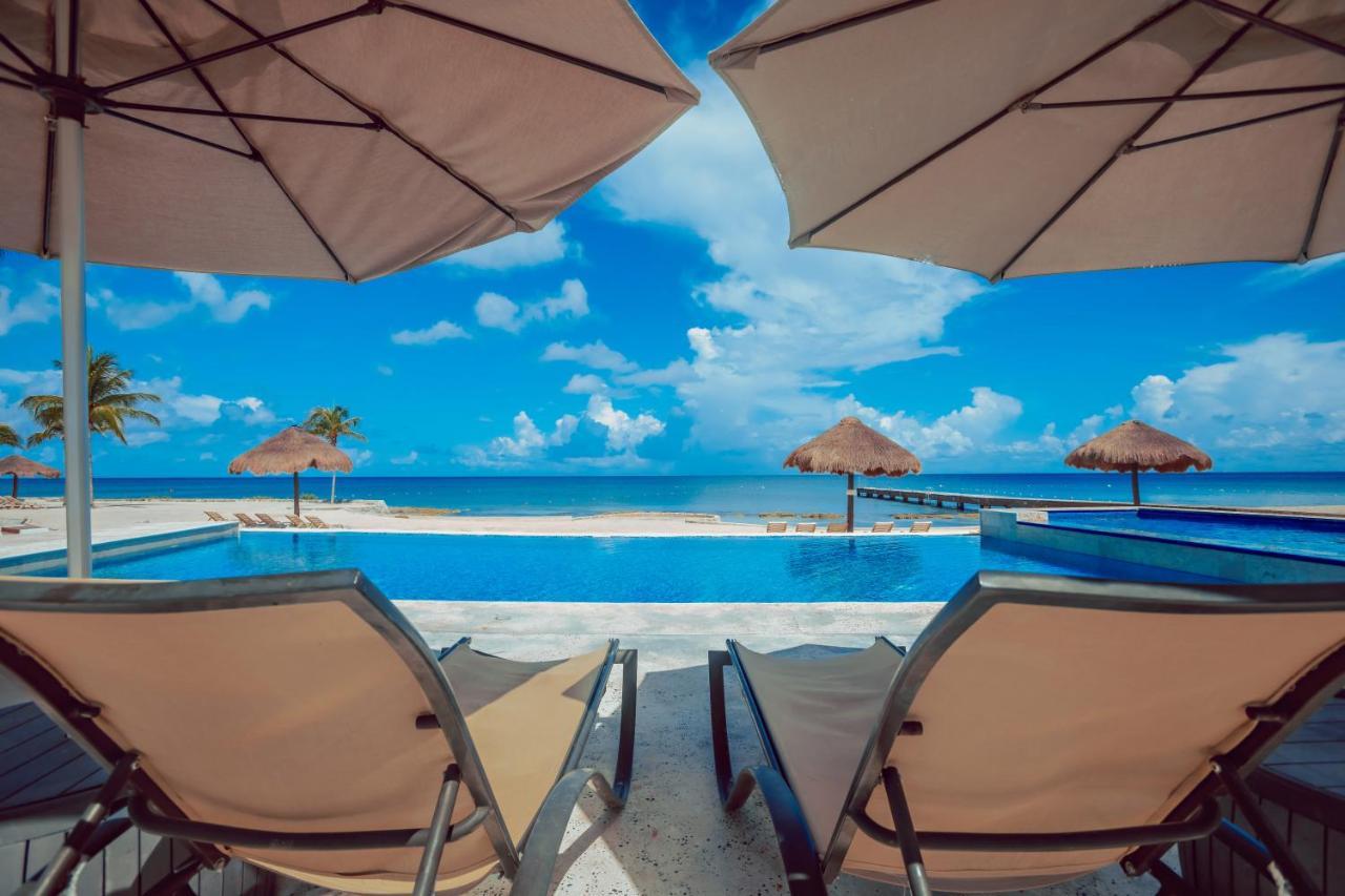 The Queen Of Cozumel Beach House -Luxury Beachfront Villa- Million Dollars View Exterior photo