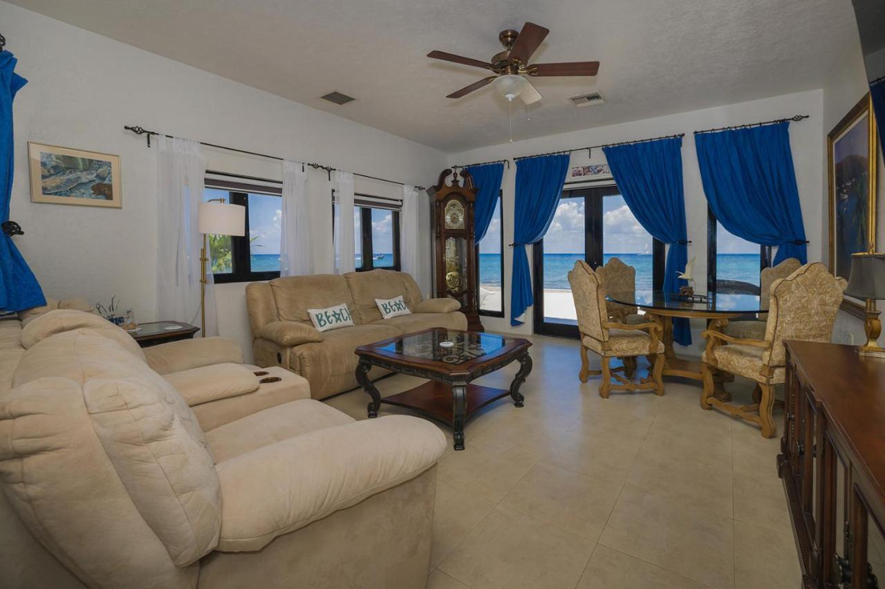 The Queen Of Cozumel Beach House -Luxury Beachfront Villa- Million Dollars View Exterior photo