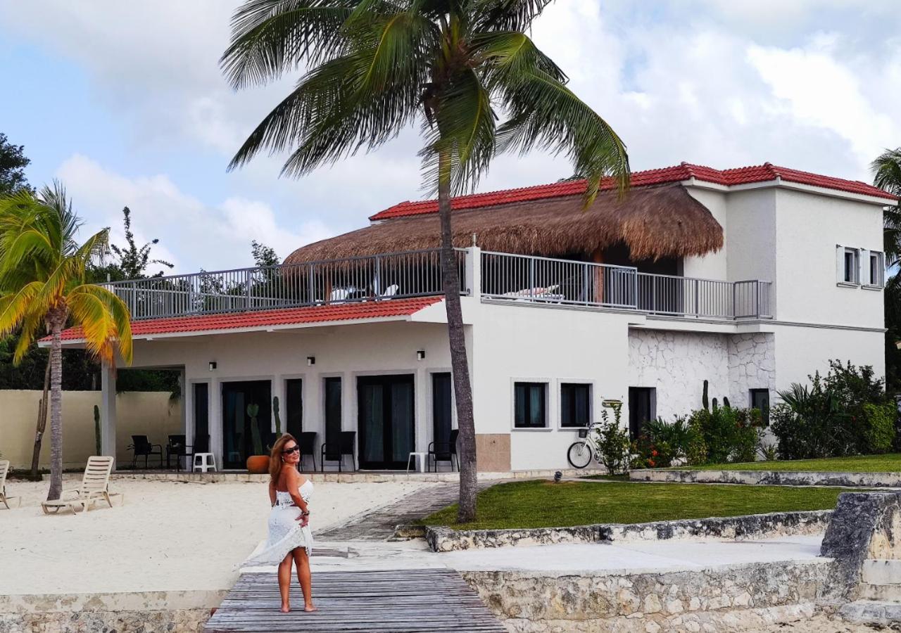 The Queen Of Cozumel Beach House -Luxury Beachfront Villa- Million Dollars View Exterior photo